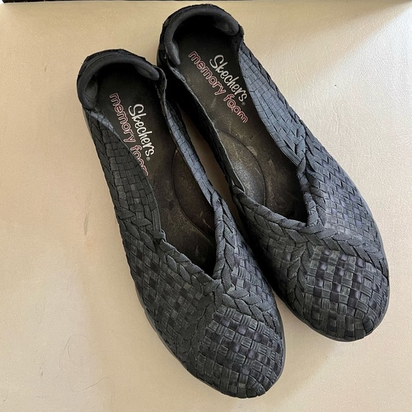 Skechers Shoes - Skechers memory foam slip on flat shoes Size 11